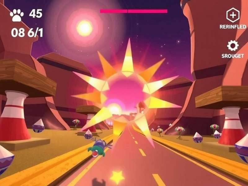 Sunflare Sprint Gameplay Screenshot